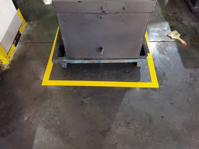 5s工作臺(tái)區(qū)域標(biāo)線